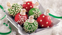 Cake Ball Ornaments Recipe - BettyCrocker.com image