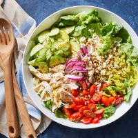 Chopped Power Salad with Chicken Recipe | EatingWell image