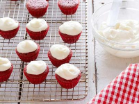 Red Velvet Mini Cupcakes Recipe | Food Network Kitchen ... image