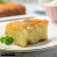 Peach Upside Down Cake | Recipe Pocket image