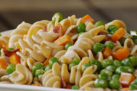 Peas and Pasta Salad Recipe | Hidden Valley® Ranch image