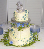 White Chocolate Wedding Cake Recipe - Food.com image