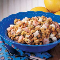 Seafood Stuffing Recipe: How to Make It - Taste of Home image