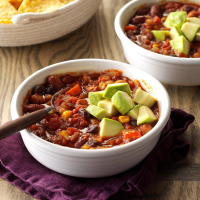 Six-Bean Chili Recipe: How to Make It - Taste of Home image