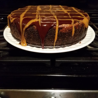 Chocolate Caramel Cheesecake Recipe | Allrecipes image
