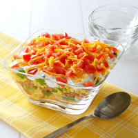 Cornbread Layered Salad Recipe: How to Make It image