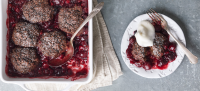 Chocolate and Cherry Vegan Cobbler - Forks Over Knives image