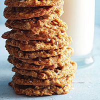 Salty Caramel and Pecan Oatmeal Cookies | Midwest Living image