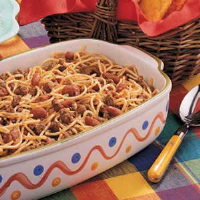 Chili Spaghetti Recipe: How to Make It image
