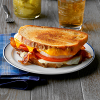 Best Ever Grilled Cheese Sandwiches Recipe: How to Make It - Taste of Home: Find Recipes, Appetizers, Desserts, Holiday Recipes & Healthy Cooking Tips image