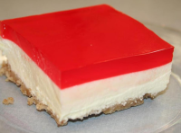 Jello Cream Cheese Squares | Just A Pinch Recipes image