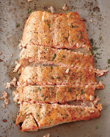 Roasted Salmon with Butter Recipe | Martha Stewart image