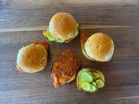 Spicy Chicken Sandwiches Recipe | Ree Drummond | Food Network image