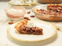Pecan Pie with Vanilla Whipped Cream Recipe | Tiffani ... image