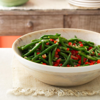 Green Beans with Peppers Recipe: How to Make It image