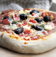 Loaded Greek Topping Pizza Recipe - Food.com image