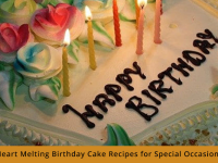 BIRTHDAY CAKE 3 RECIPES
