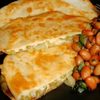 Tortillas with Cactus and Cheese Recipe | Allrecipes image