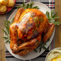 Apple & Herb Roasted Turkey Recipe: How to Make It image