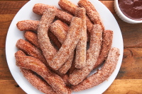 Best Churros Recipe - How To Make Churros - Recipes, Party Food, Cooking Guides, Dinner Ideas - Delish.com image