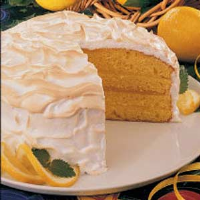 Lemon Meringue Cake Recipe: How to Make It image
