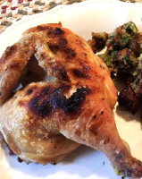 Crispy Baked Cornish Hens | Just A Pinch Recipes image