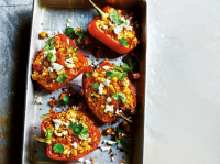 Moroccan Couscous Stuffed Peppers Recipe - olivemagazine image