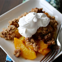 Mom's Peach Crisp Recipe | Allrecipes image