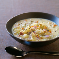 Potato and Canadian bacon slow cooker chowder | Recipes ... image