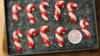 Candy Cane Cookies Recipe - BettyCrocker.com image