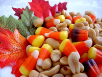 Halloween Candy Corn Party Mix Recipe - Food.com image