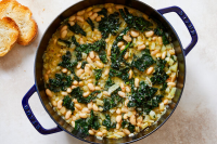 Braised White Beans and Greens With Parmesan Recipe - NYT ... image