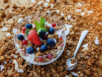Breakfast ready with this quinoa, oats granola recipe ... image