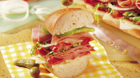 Submarine Sandwich Recipe - BettyCrocker.com image