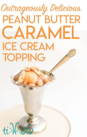 Outrageously Delicious Hot Peanut Butter Caramel Ice Cream ... image