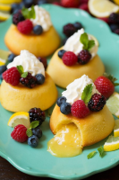 Lemon Molten Lava Cakes Recipe | Recipes.net image
