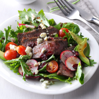 Balsamic Steak Salad Recipe: How to Make It image