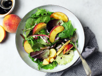 Peach Salad With Balsamic Dressing Recipe - Food.com image