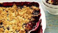 Blueberry Crisp Recipe | Martha Stewart image