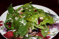 Spring Mix Salad With Pomegranate, Honey Dressing and ... image