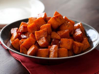 Roasted Sweet Potatoes with Honey and Cinnamon Recipe | Tyler Florence | Food Network image