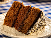 Sour Cherry German Chocolate Cake Recipe | Trisha Yearwood ... image