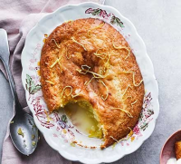 Lemon drizzle sponge pudding recipe | BBC Good Food image