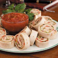 MEXICAN TORTILLA ROLL-UPS WITH REFRIED BEANS RECIPES