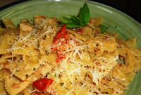 Farfalle (Bow Tie) Pasta With Chicken & Sun-Dried Tomatoes ... image