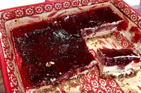 Cranberry Pretzel Salad | Just A Pinch Recipes image
