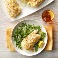 BAKED ALMOND-CRUSTED FISH RECIPES