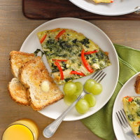 Spinach Chicken Frittata Recipe: How to Make It image