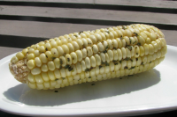 Baked Corn on the Cob With Garlic Herb Butter Recipe ... image