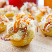 BBQ Shredded Pork Cups with Cheese Recipe - Food Fanatic image